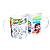 Canecas de Colorir  Personagens 8 Modelos - Imagem 8