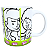 Caneca de Colorir Mundo Bita - Imagem 2