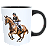 Caneca  de Equitação Com Nome - Imagem 2