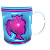 Caneca Barbie Modelo 3D Inflado - Imagem 2