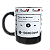 Caneca Preta Com Foto e Música Spotify (Mod.7) - Imagem 1
