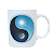 Caneca  Yin e Yang Sol e Lua - Imagem 2