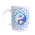 Caneca Yin e Yang Lotus - Imagem 1