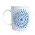 Caneca Mandala Azul - Imagem 1