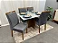 Mesa de Jantar Los Angeles 120x80 c/ 4 cadeiras madeira maciça - Imagem 7