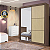 Roupeiro Guarda-Roupas Atenas  2P 3G c/ 1 Espelho Flex 100% MDF 1,85m - D' Doro - Imagem 2