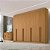 Roupeiro Casal Daymond  8P 8G 100% MDF  2,75m - D' Doro - Imagem 2