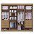Roupeiro Casal Daymond  8P 8G 100% MDF  2,75m - D' Doro - Imagem 4