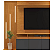 Home Absoluto 2m Ripado C/ Led TV até 65" - JCM - Imagem 3
