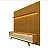 Rack Requinte + Painel Nobre 100% MDF Ripado 85" c/ Led - Imagem 3