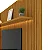 Rack Requinte + Painel Nobre 100% MDF Ripado 85" c/ Led - Imagem 6