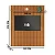 Rack Sereno Ripado + Painel Riso Ripado 65" - JCM - Imagem 3