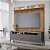 Painel Trend 70" 100% MDF + Bancada Moema 100% MDF - Permóbili - Imagem 2