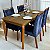 Mesa Alegra Laminado 120x80 c/ 4 Cadeiras Yasmin - Imagem 4