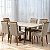 Mesa Atlas 160x80 c/ 6 cadeiras Sophia - Imagem 1