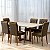 Mesa Atlas 160x80 c/ 6 cadeiras Sophia - Imagem 3