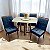 Mesa Atlas 120x90 c/ 4 Cadeiras Sophia - Imagem 2