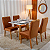 Mesa de Jantar Pedro 120x80 c/ 4 cadeiras madeira maciça - Imagem 3