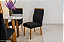Mesa de Jantar Pedro 90x90 c/ 4 cadeiras madeira maciça - Imagem 8
