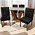 Mesa Classic 120x80 c/ 4 cadeiras madeira maciça - Imagem 2