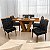 Mesa Classic 160x80 Tampo Laminado c/ 6 Cadeiras Madeira Maciça - Imagem 1