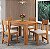 Mesa de Jantar Palace 110x75 c/ 4 Cadeiras MDF - Imagem 2