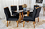 Mesa de Jantar Pedro 160x80 c/ 6 Cadeiras Madeira Maciça - Imagem 2