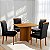 Mesa de Jantar Pérola 90x90 c/ 4 Cadeiras Pandora - Imagem 4