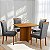 Mesa de Jantar Pérola 90x90 c/ 4 Cadeiras Pandora - Imagem 5