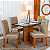 Mesa de Jantar Moscou 120x80 c/ 4 Cadeiras Madeira Maciça - Imagem 1