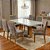 Mesa de Jantar Sintonia 170x90 + 6 Cadeiras Madeira Maciça - Imagem 4