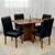 Mesa de Jantar Salinas 120x80 Tampo Laminado + 4 Cadeiras Madeira Maciça - Imagem 1