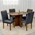 Mesa de Jantar Salinas 120x80 Tampo Laminado + 4 Cadeiras Madeira Maciça - Imagem 3