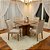 Mesa de Jantar Salinas 100x90 c/ 4 Cadeiras Madeira Maciça - Imagem 2