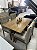 Mesa de Jantar Dubai 120x80 c/ 4 Cadeiras Madeira Maciça - Imagem 2