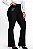Calça social preta bolsos, Tam. P ao Plus Size 64/66, bolsos atrás, gorgurinho e cirrê - Imagem 4