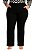 Calça social preta bolsos frente e atrás, Tam. P ao Plus Size 64/66, tecido gorgurinho - Imagem 10