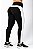 Calça Legging bolsos preta/branco do P ao Plus Size (64/66), cintura alta, tecido suplex grosso - Imagem 6