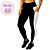 Calça Legging bolsos preta/branco do P ao Plus Size (64/66), cintura alta, tecido suplex grosso - Imagem 1