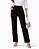 Calça preta social bolsos, do P até Plus Size 64/66, tecido crepe de malha encorpado. - Imagem 4