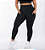 Calça Legging preta montaria bolsos,do P ao Plus Size (64/66), cintura alta, tecido suplex encorpado - Imagem 3