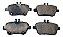 Pastilha Freio Tras Mercedes W246 W242 B250 4-matic 2013+ - Imagem 3