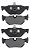 Pastilha Freio Tras Bmw E90 91 316i 318i 320i 323i 325 07/13 - Imagem 3