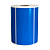 Rolo Etiqueta Azul 100X50mm Couchê Adesiva 585UN (31M) - Imagem 3