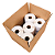 Rolo Etiqueta 50X25mm Couchê Adesiva 1107UN (31M) - Imagem 3