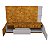 Home Estante Bechara Dallas Para TV Até 75 Polegadas 2 Portas 1 Gaveta Naturalle com Off White - Imagem 4