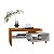 Mesa de Centro Bechara Lima 90cm Nature/Off White - Imagem 3
