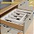 Kit Cozinha Compacta Nesher Nobreza 7 Portas 2 Gavetas 210cm Carvalho com Greige - Imagem 5