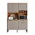 Kit Cozinha Salleto New Sienna 1,40X2,00 Cinamomo com Off White - Imagem 4
