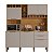 Kit Cozinha Salleto New Topázio 1,65x2,00 Cinamomo/ com Off White - Imagem 4